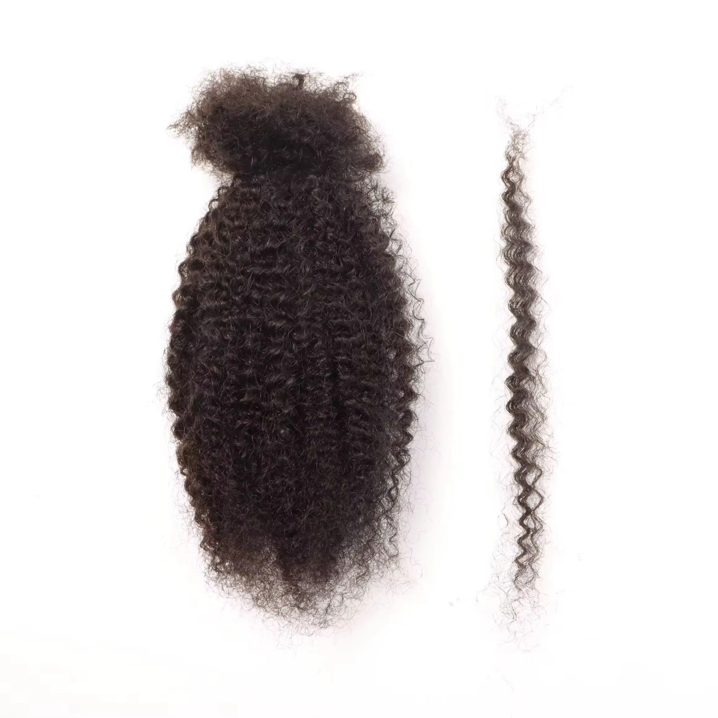 Cheveux Humains 4C
Kinky Curly - 100% cheveux humains pour le tresse