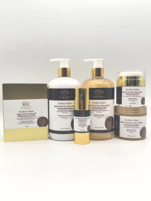 Gamme Perfect Glow 24K Gold & Collagen by SK'Secrets